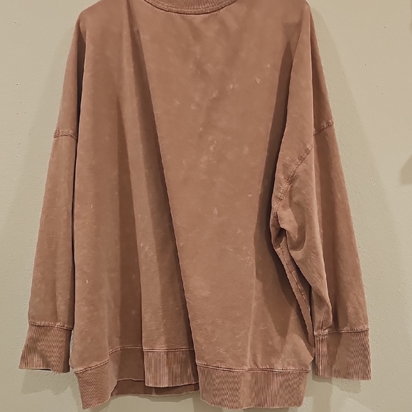 Maurices Tan Ribbed Top - Picture 3 of 4